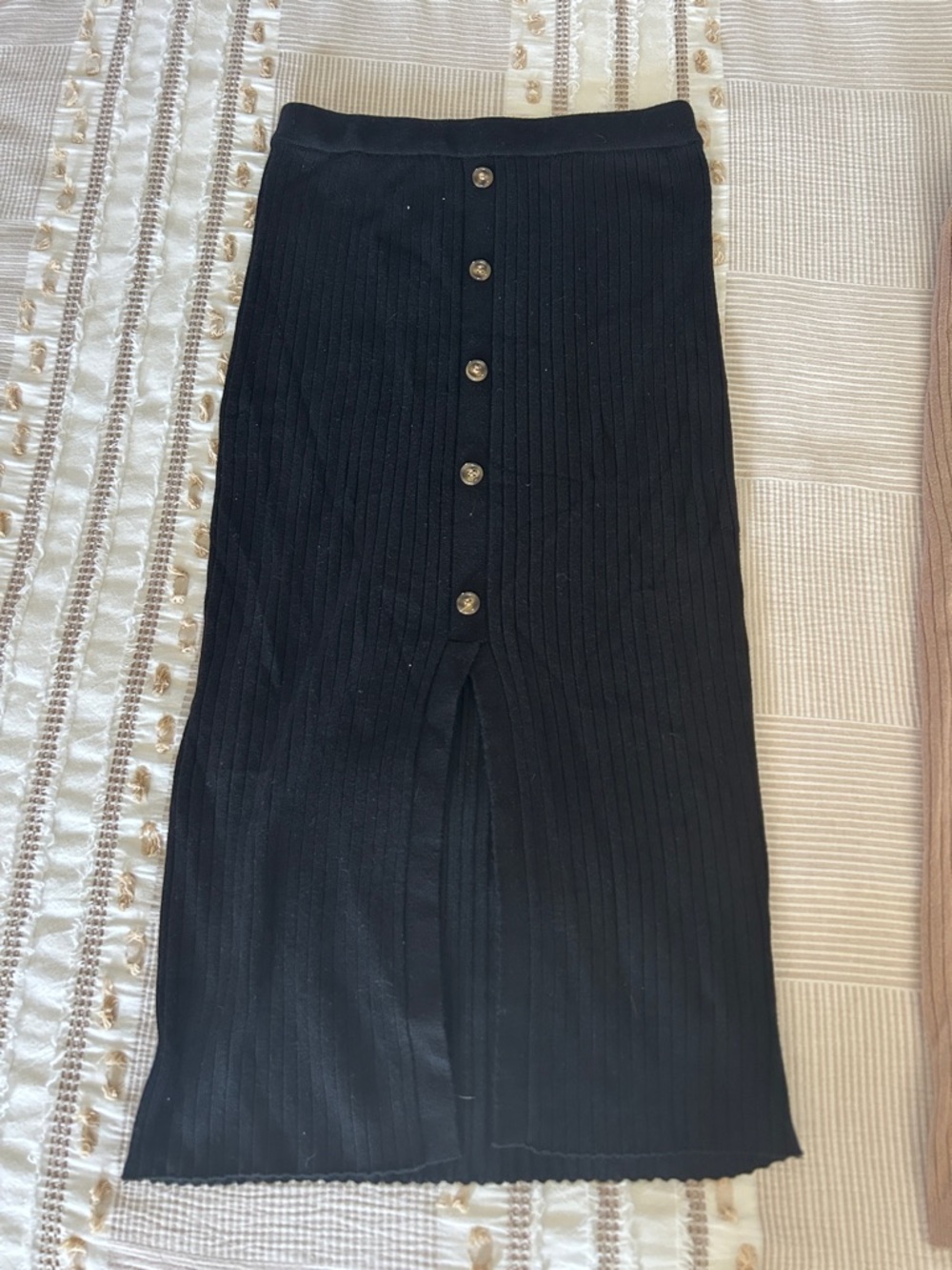 Black Midi Skirt